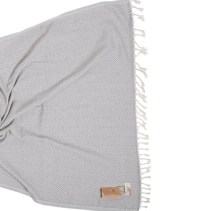 Hammam Towel | cotonIQ - Peru - Grey