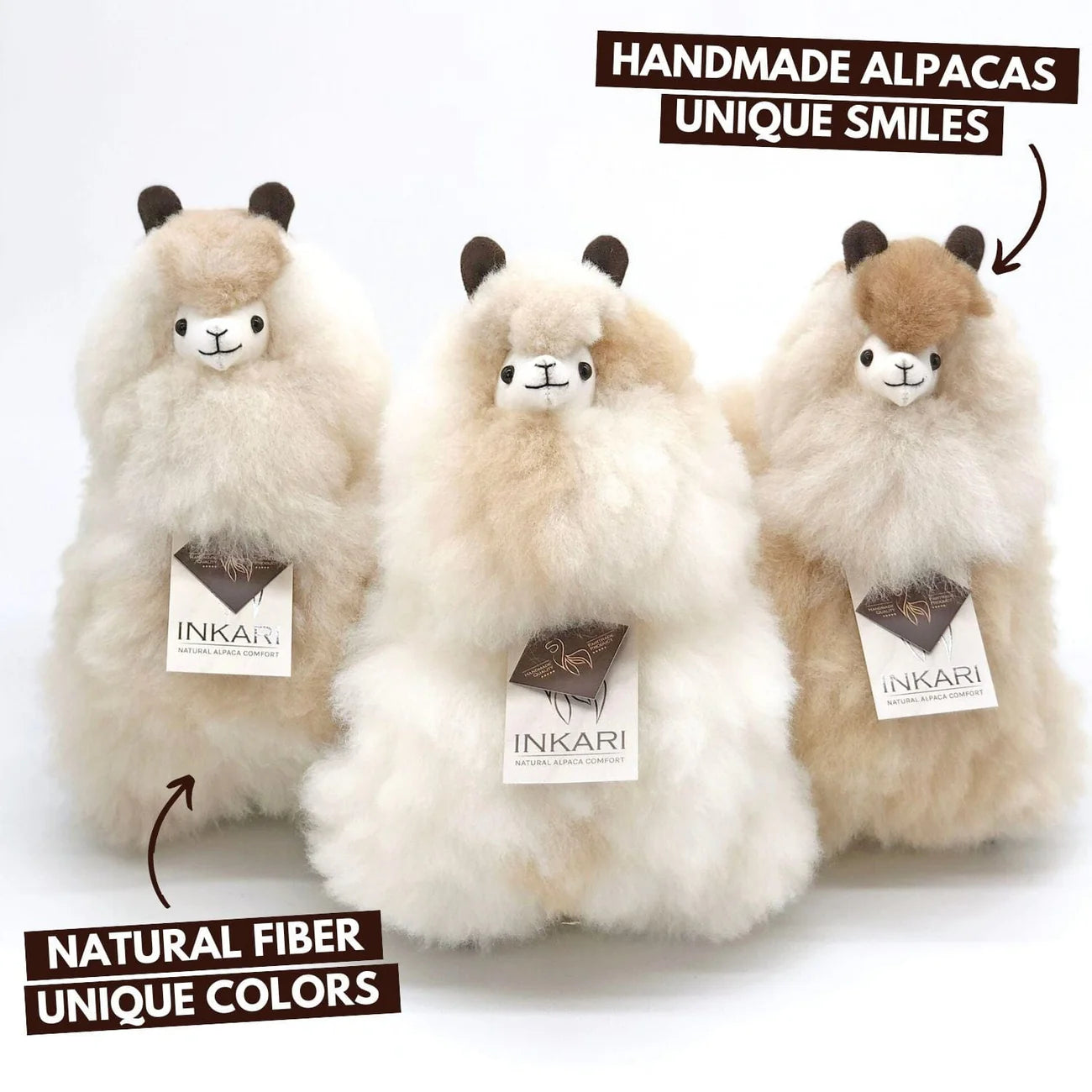 Alpaca Stuffed Animal | INKARI Natural - Sahara
