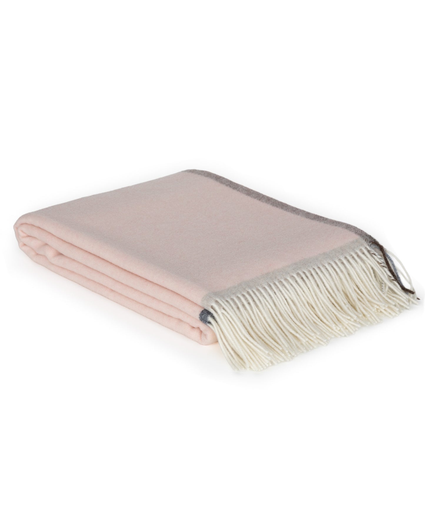 Merino/Cashmere Soft Throw Blanket | MoST - Milano Rosa Orlo